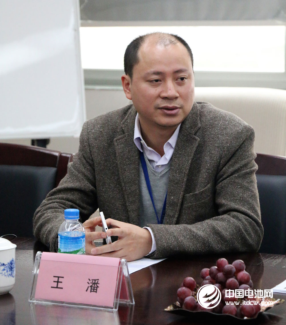 比克動力電池總經(jīng)理王潘