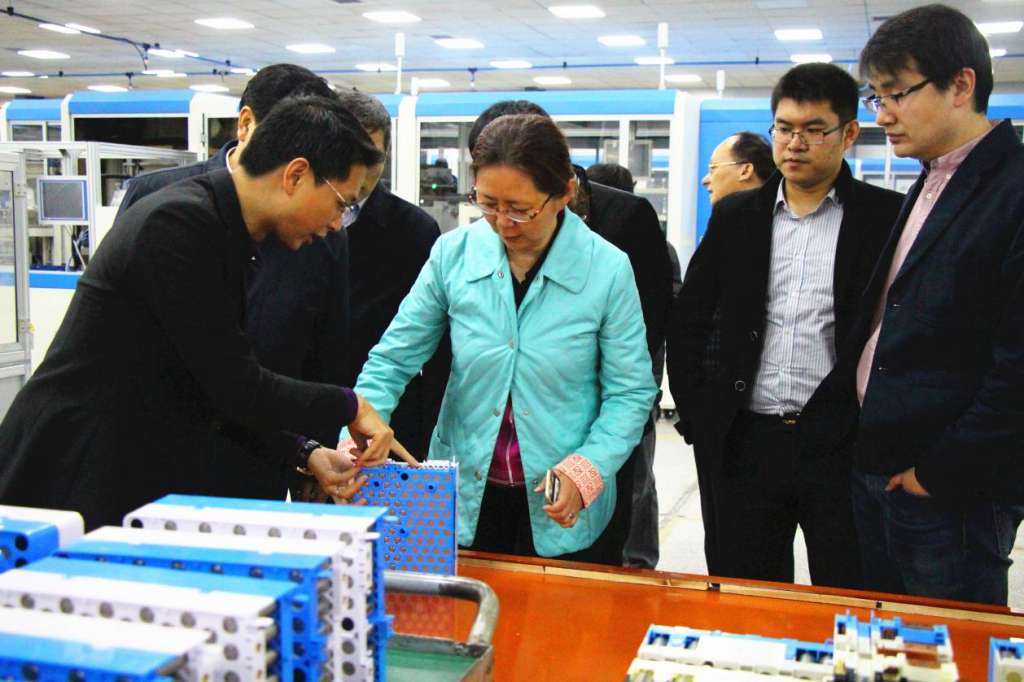 工信部原材料司副司長(zhǎng)余薇一行參觀遠(yuǎn)東福斯特