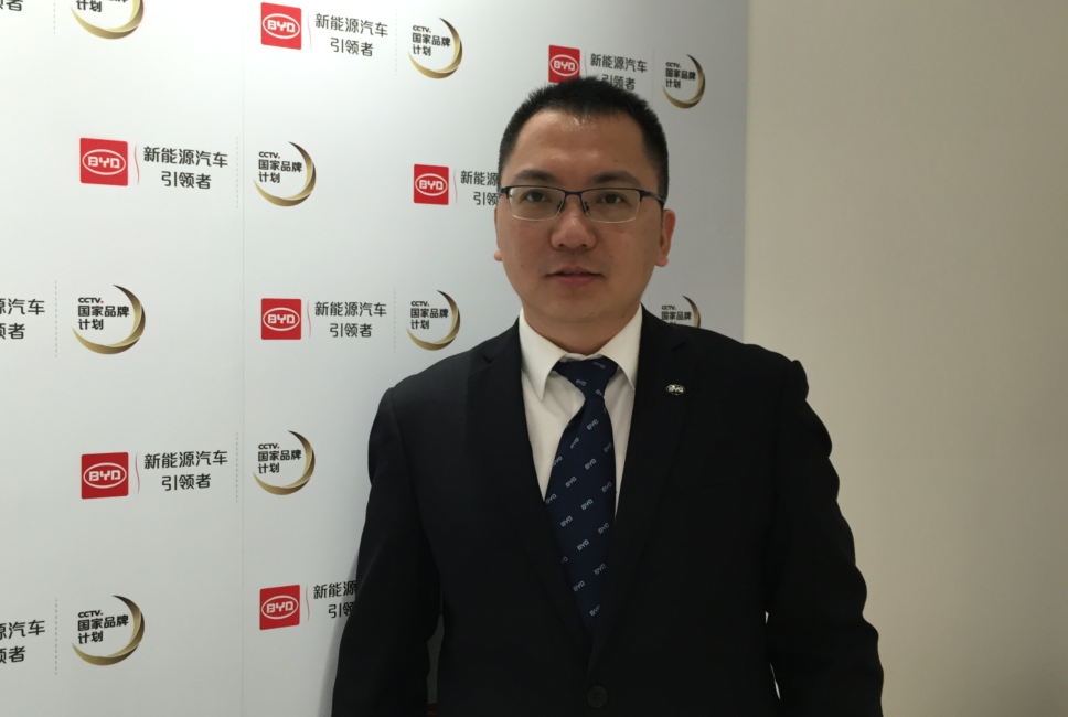 比亞迪汽車銷售有限公司總經理助理杜國忠