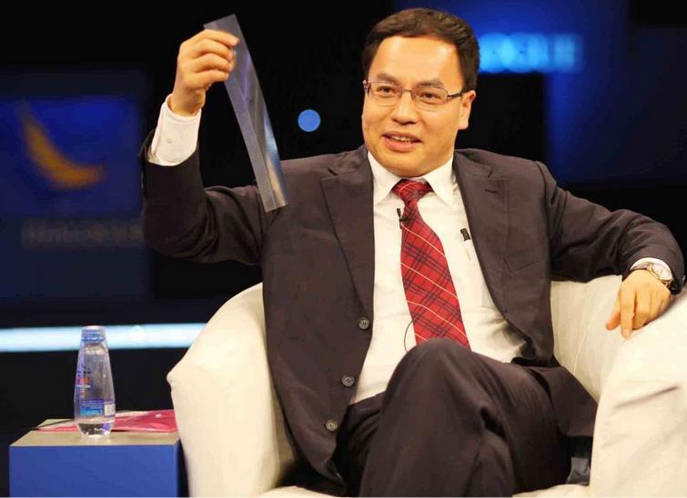 全國工商聯副主席、漢能控股集團董事局主席李河君