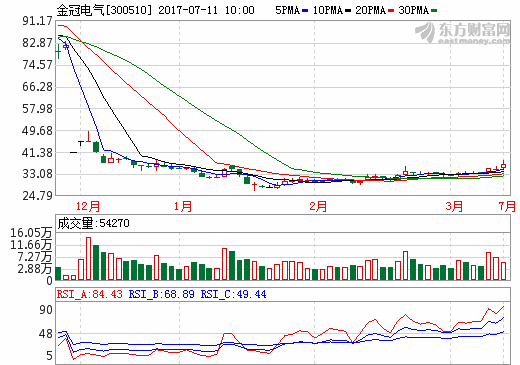 金冠電氣半年報(bào)業(yè)績(jī)預(yù)增60%-80% 加速并購(gòu)新能源資產(chǎn)
