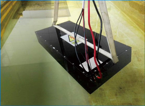 正在測試的奧冠鋰電