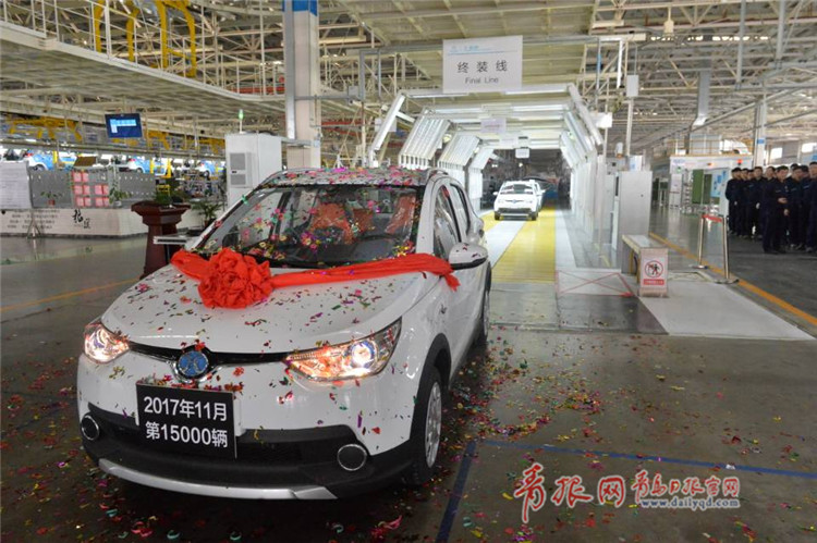 15000輛！青島造新能源國民車單月產(chǎn)能破紀錄