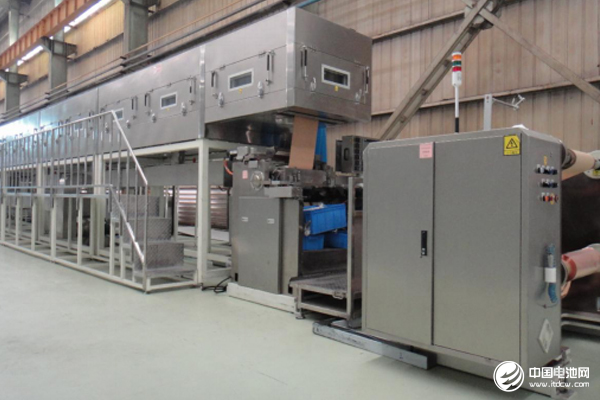 金銀河自主研發60m/min并聯式高速精密雙面同時擠壓涂布機