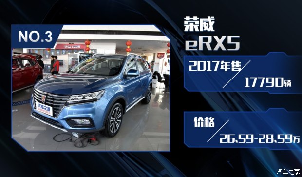 特斯拉銷量竟然無緣三甲？ 2017國內新能源車銷量排行