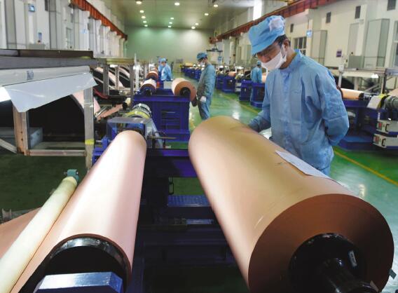 安徽銅冠銅箔公司2017年實(shí)現(xiàn)銷售收入23億元