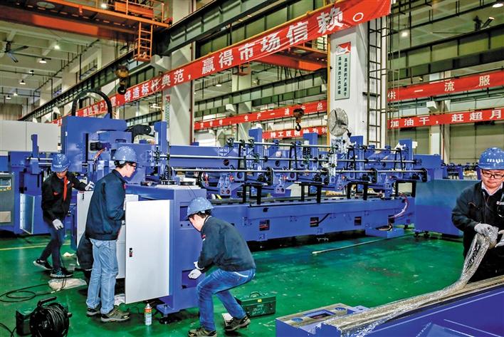 152月22日，大族激光智能裝備集團(tuán)開(kāi)工生產(chǎn)