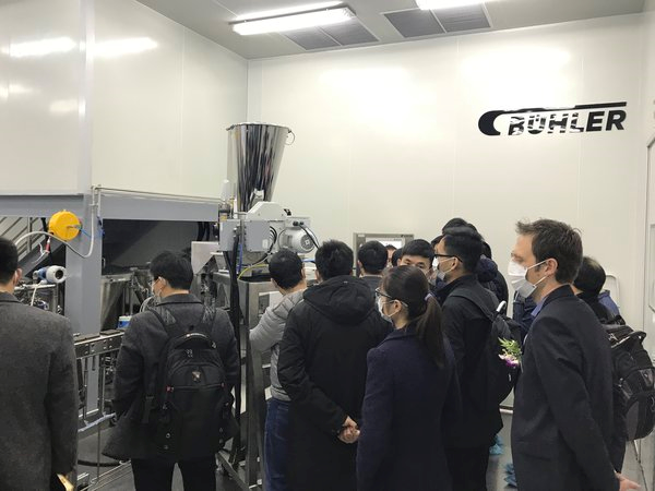 嘉賓參觀GD實驗室