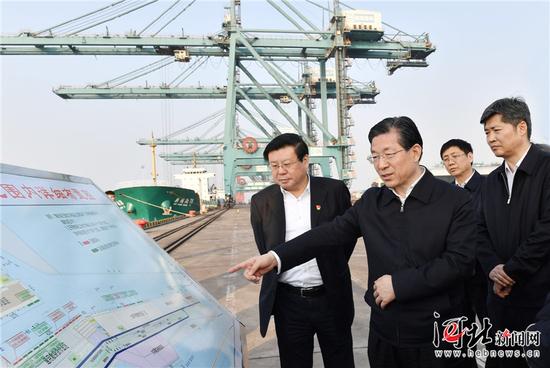 河北省委書記王東峰來滄州明珠調研 強調要創新發展、綠色發展