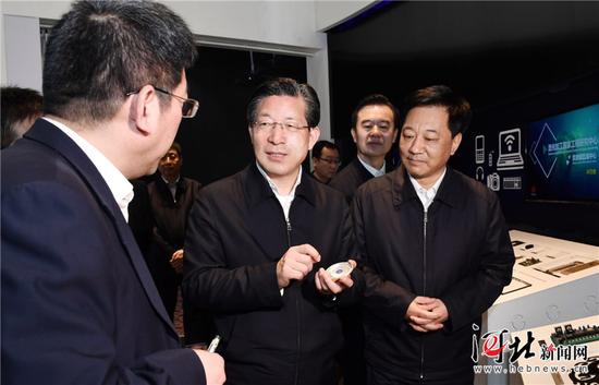 河北省委書記王東峰來滄州明珠調研 強調要創新發展、綠色發展