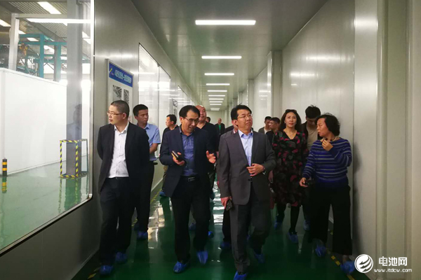 中國鋰電新能源產業鏈調研團一行參觀天力鋰能
