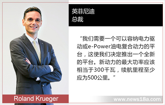 英菲尼迪將推全新電動平臺 續(xù)航超過500公里