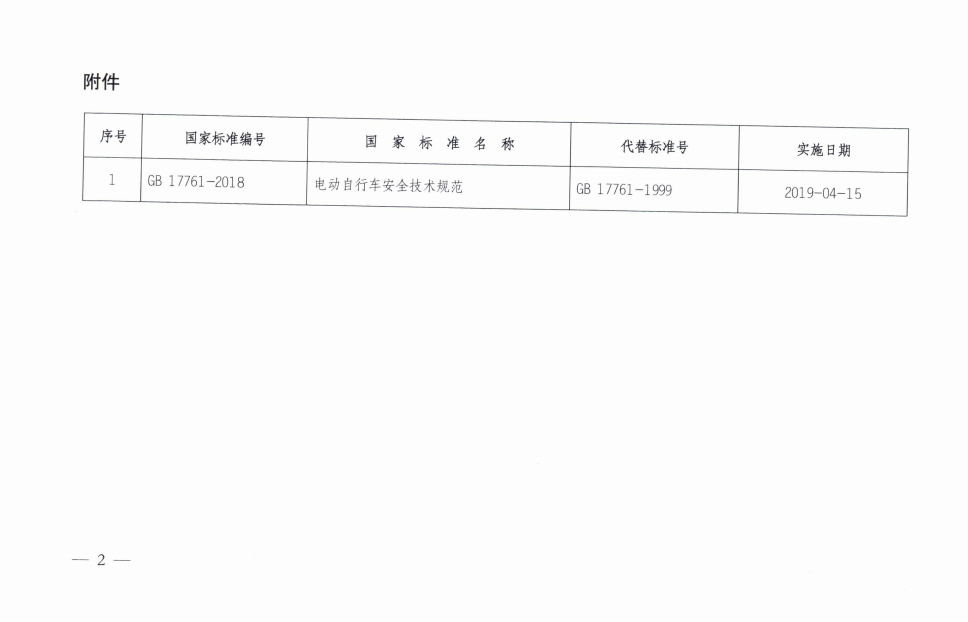 工信部：《電動(dòng)自行車安全技術(shù)規(guī)范》強(qiáng)制性國家標(biāo)準(zhǔn)正式發(fā)布