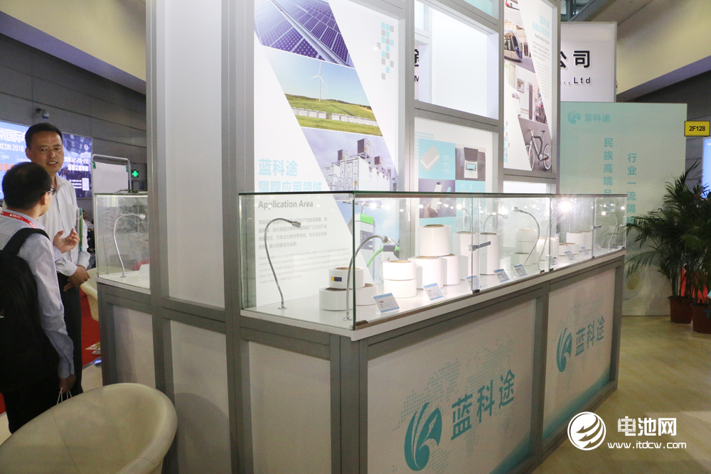打造國產高端鋰電隔膜品牌 藍科途亮相CIBF 2018