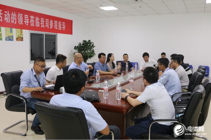 中國鋰電新能源產業鏈調研團一行與青島比亞迪相關領導交流、座談