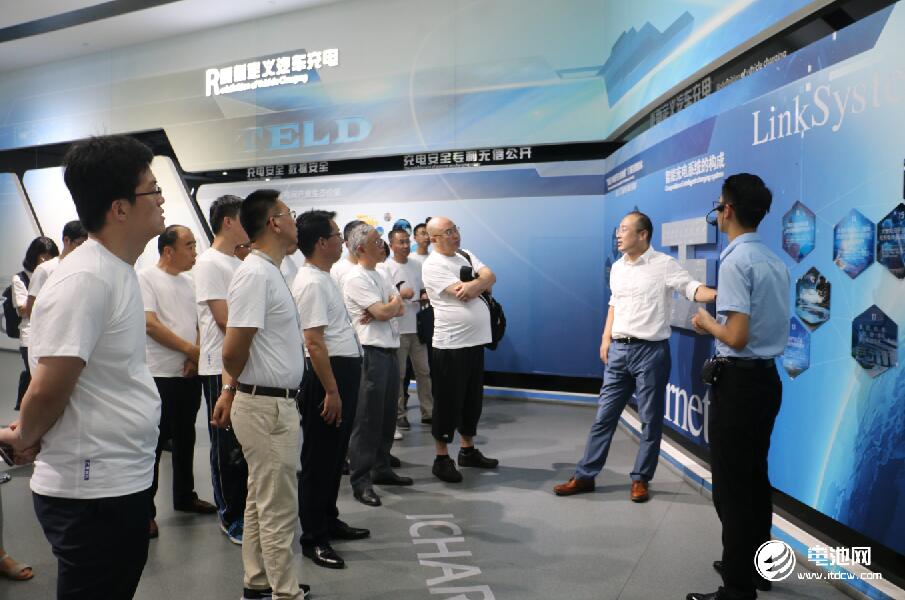 電池百人會企業家一行參觀考察青島特銳德電氣股份有限公司&青島特來電新能源有限公司