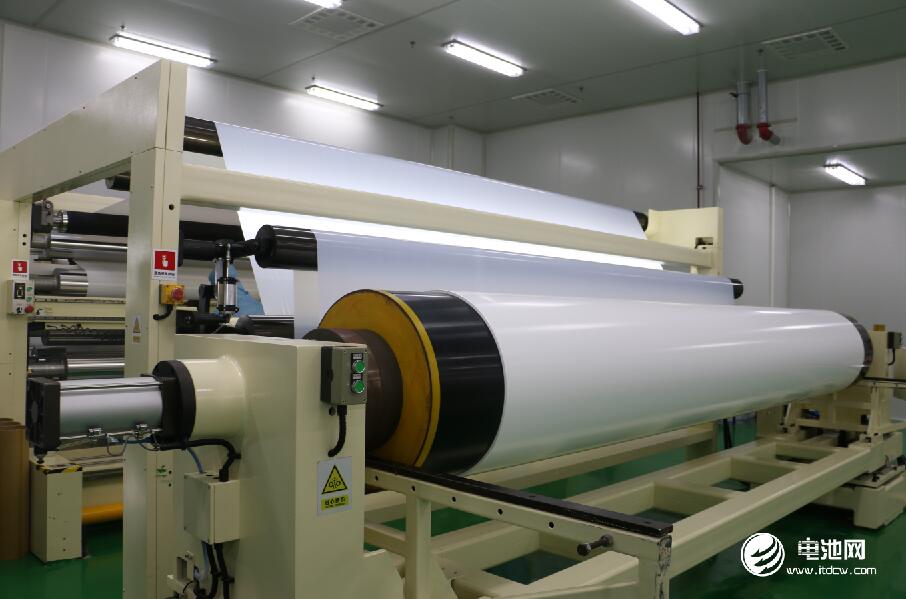 電池百人會企業家一行參觀考察青島藍科途膜材料有限公司