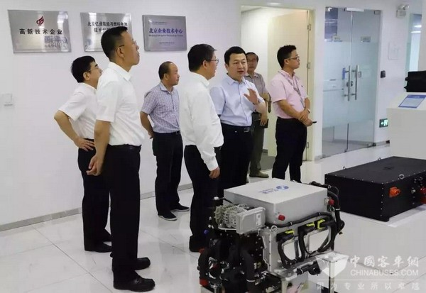 億華通擴建規模發展氫燃料電池發動機！