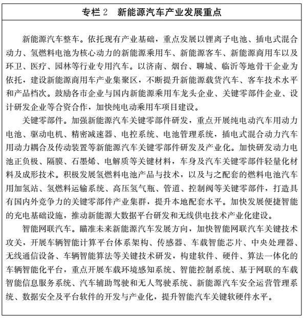 山東印發新能源產業發展規劃