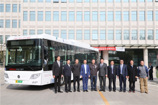推動氫燃料汽車商業(yè)化進(jìn)程 福田歐輝氫燃料電池客車將批量投放北京