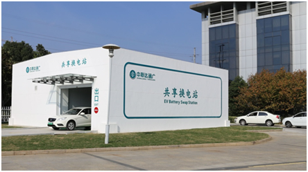 填補EV智能換電設備領域世界空白 多多共享換電站在鎮江落成