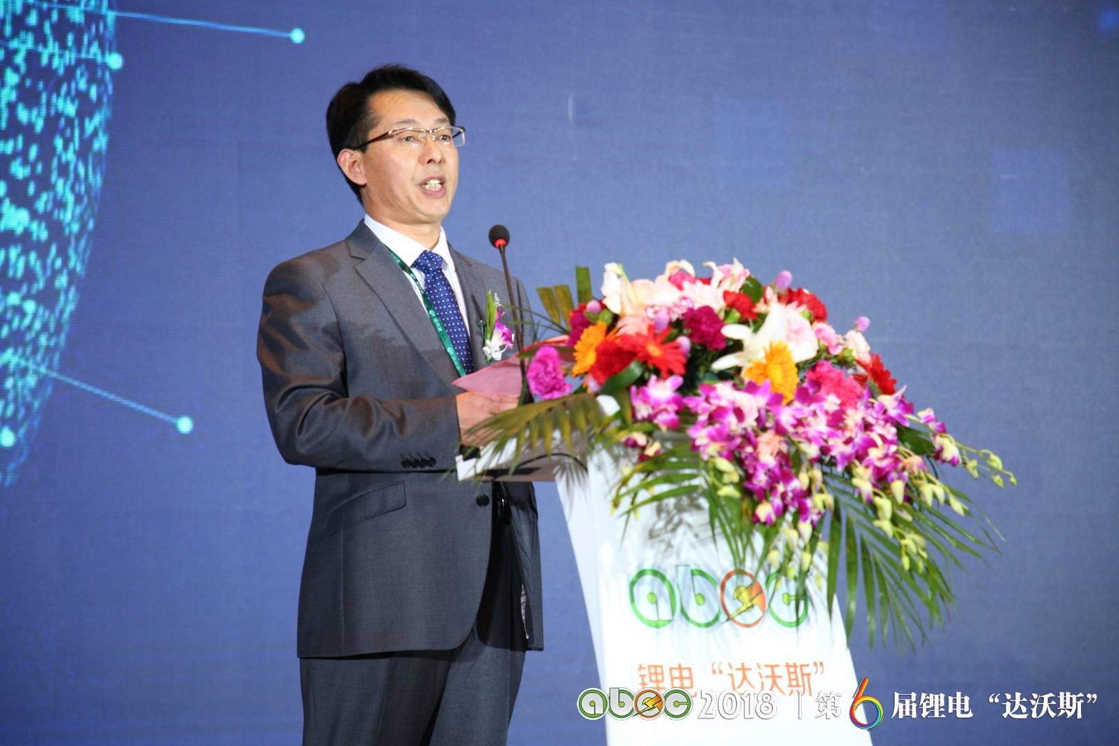 鋰電“達沃斯”組委會秘書長、中關(guān)村新型電池技術(shù)創(chuàng)新聯(lián)盟秘書長于清教
