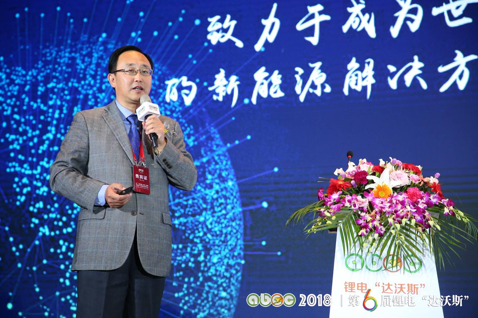 欣旺達(dá)電子股份有限公司集團(tuán)副總裁兼動力電池板塊總裁梁銳