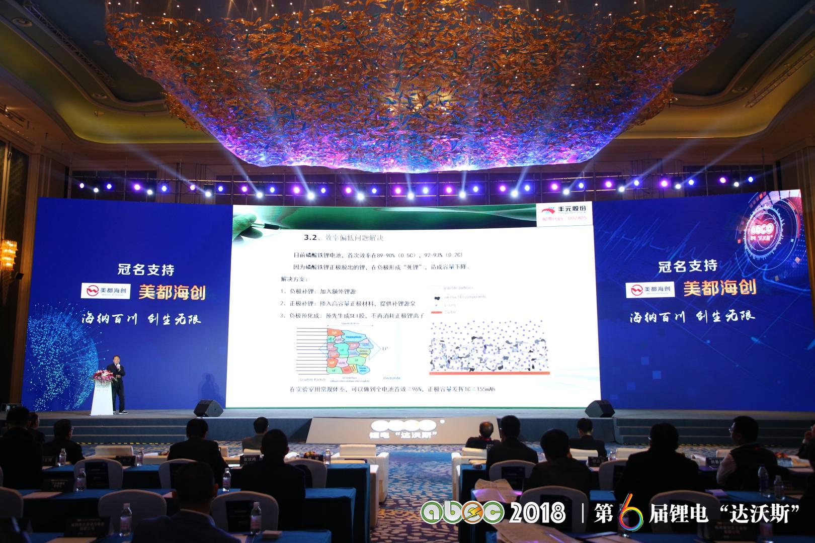 ABEC 2018 | 第6屆鋰電“達沃斯”論壇現(xiàn)場