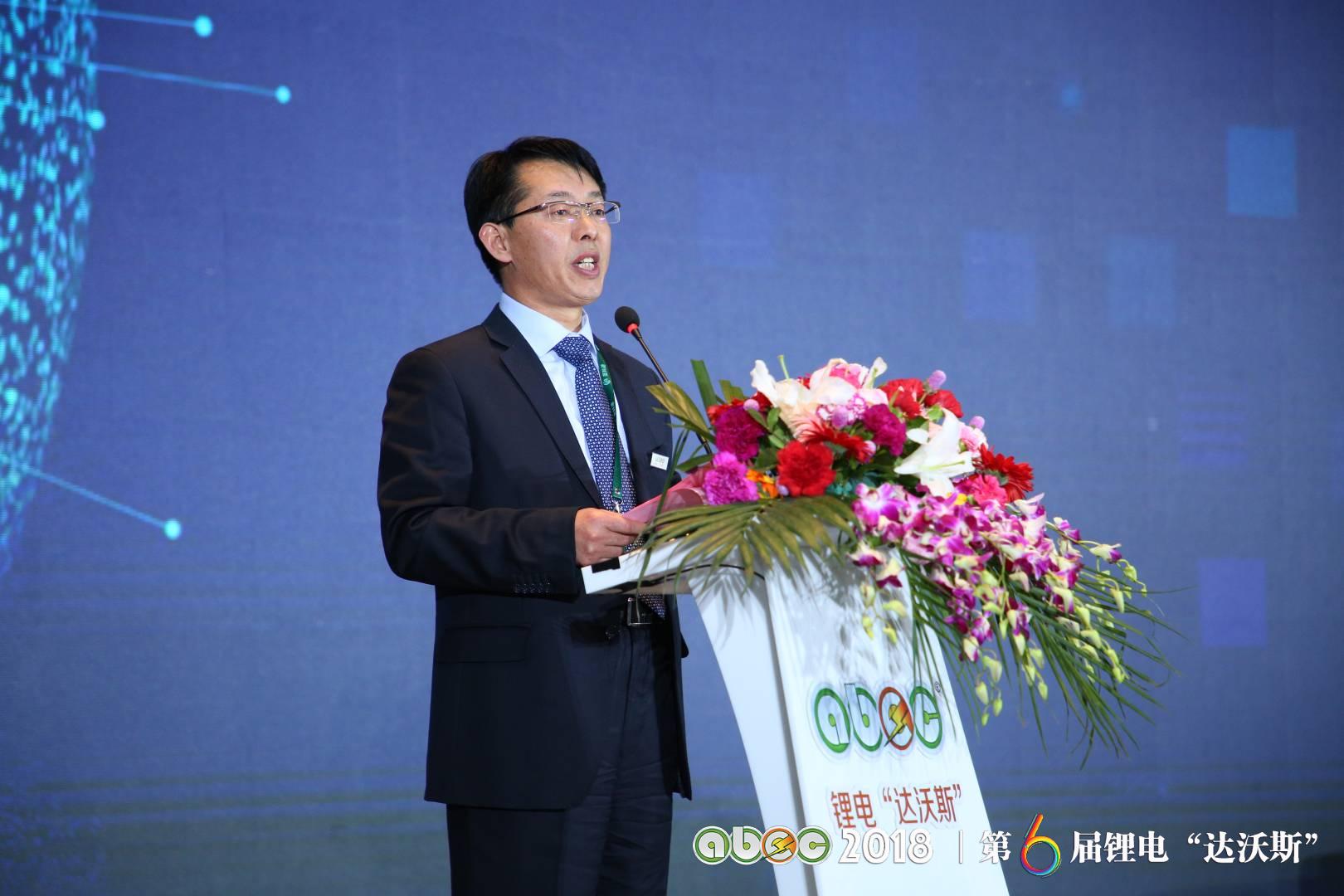 鋰電“達沃斯”組委會秘書長、中關村新型電池技術創新聯盟秘書長于清教