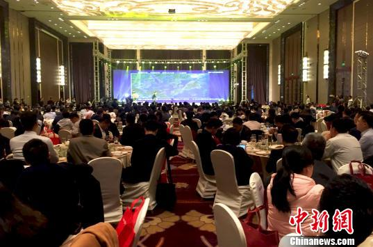 圖為鋰電新能源產(chǎn)業(yè)招商推介會現(xiàn)場