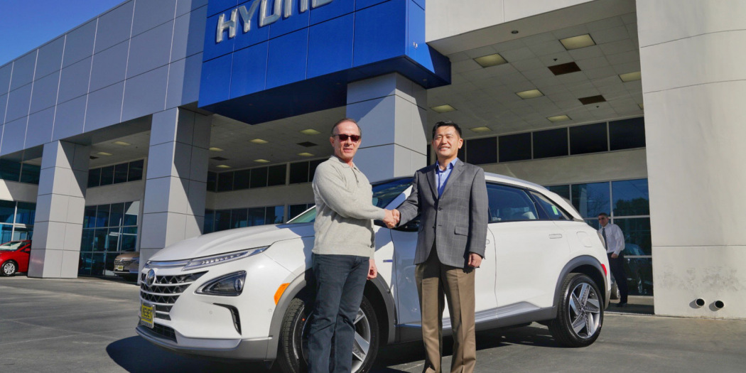 現代汽車：在美交付首輛Nexo燃料電池汽車