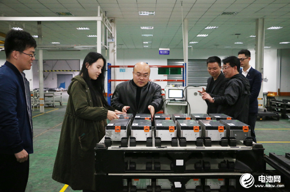 中國電池新能源產業鏈調研團一行參觀調研奇達動力