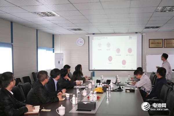 中國電池新能源產業鏈調研團一行與星源材質常州基地相關領導交流、座談 中國電池新能源產業鏈調研團一行與星源材質常州基地相關領導交流、座談