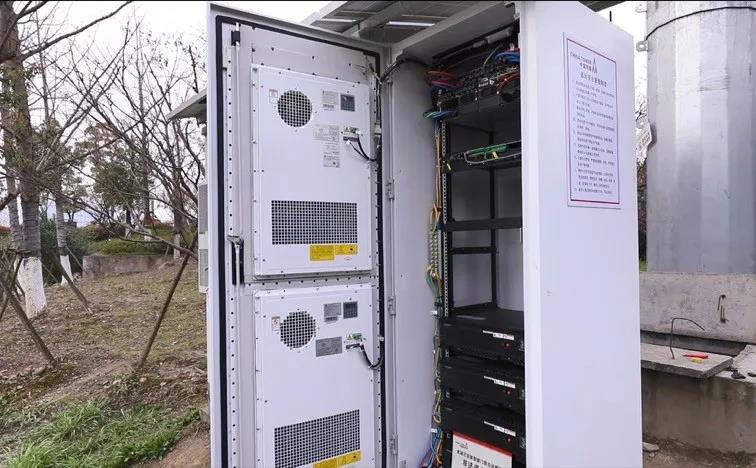 中國鐵塔浙江分公司在奧體公園室外站點測試