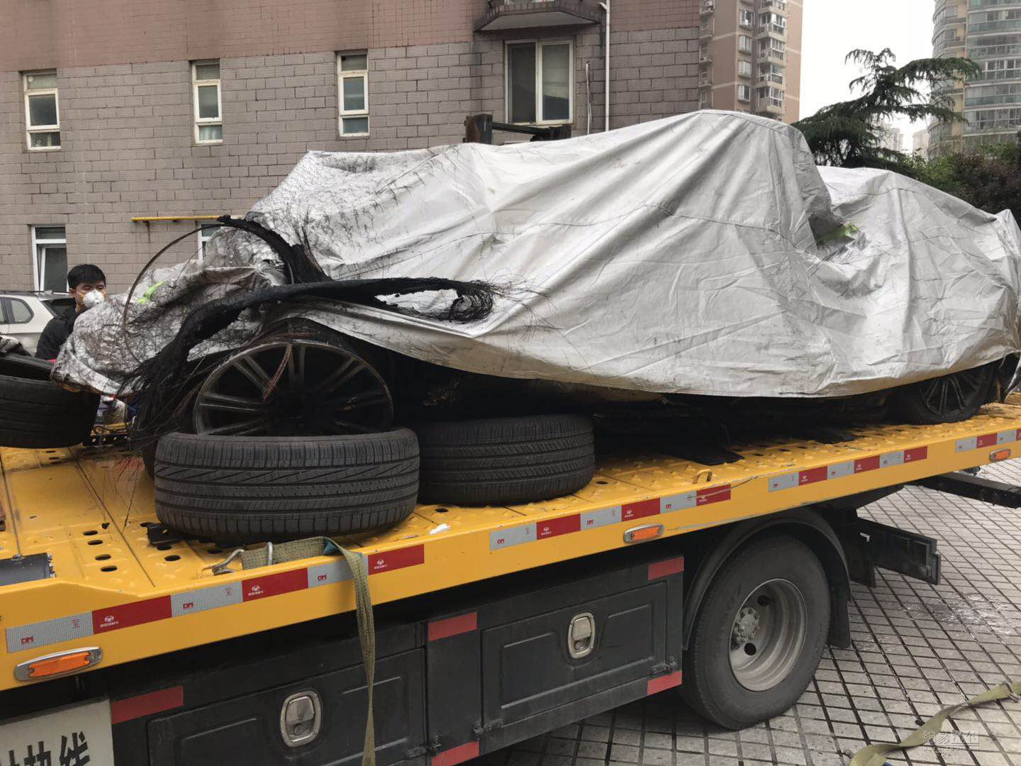 特斯拉自燃車輛