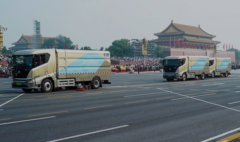 T8純電動(dòng)洗掃車(chē) 圖片來(lái)源：企業(yè)供圖