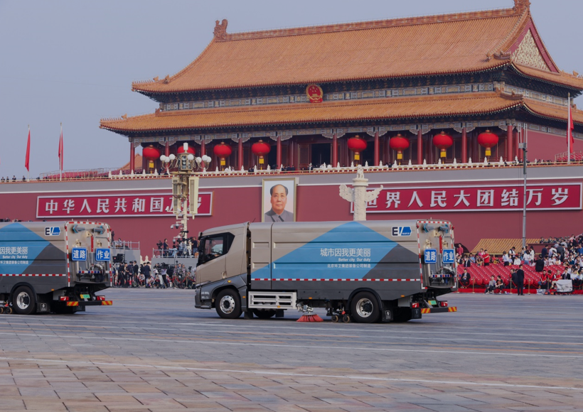 T8純電動(dòng)洗掃車(chē) 圖片來(lái)源：企業(yè)供圖