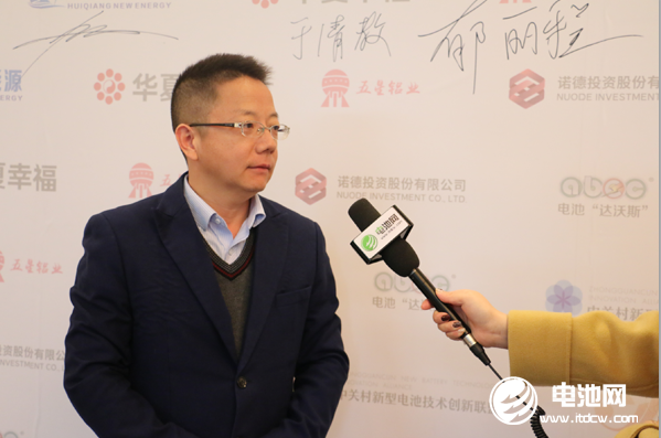 雄韜股份鋰電電芯研發部總監黃金宏