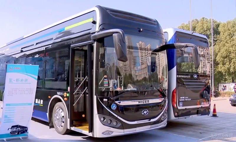 2020年1月裝配有豐田燃料電池部件的公交車將在常熟市投入運(yùn)營