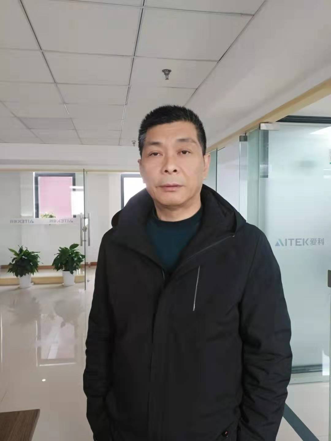 浙江愛(ài)科新材料有限公司總經(jīng)理蔡賽忠