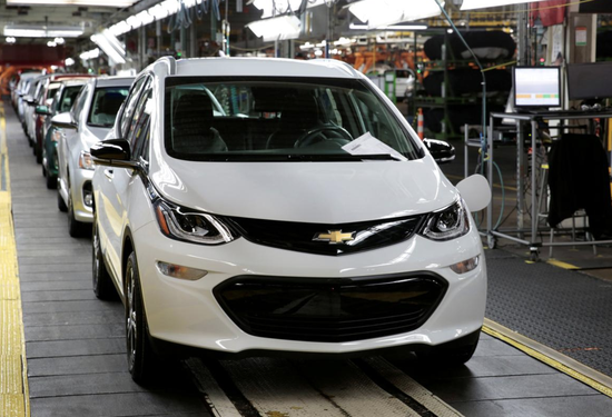 市值被特斯拉趕超 通用將推電動(dòng)汽車緩解投資者擔(dān)憂