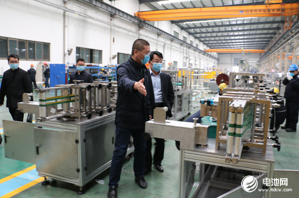 中國電池新能源產業鏈調研團一行參觀調研中科華聯