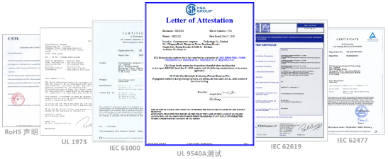  △寧德時代水冷電柜系列認(rèn)證