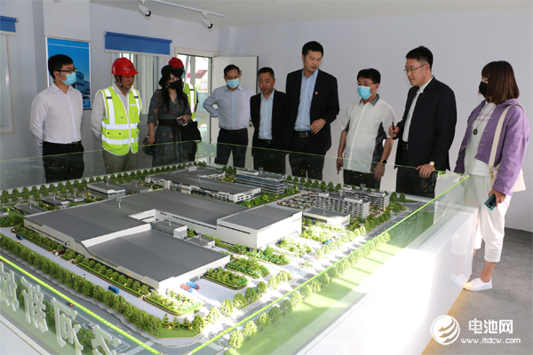 中國電池新能源產業鏈調研團一行參觀調研古迪納福