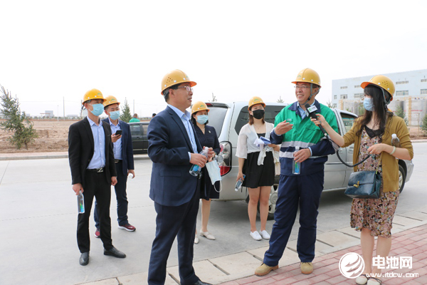 中國電池新能源產業鏈調研團一行與金川科技相關領導交流