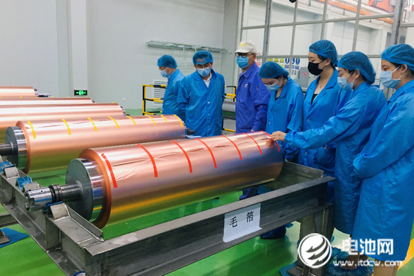 金川銅業鋰電銅箔項目穩步推進中