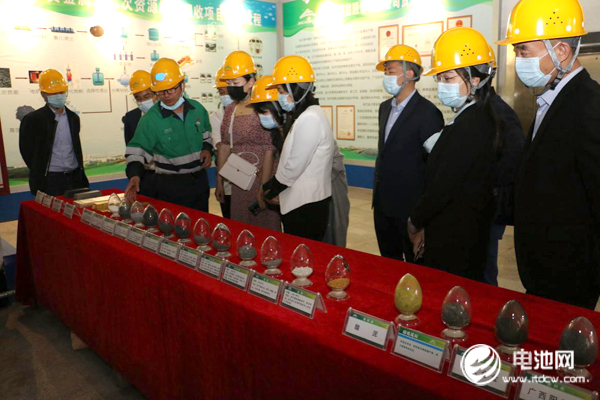 中國(guó)電池新能源產(chǎn)業(yè)鏈調(diào)研團(tuán)參觀調(diào)研金川科技園