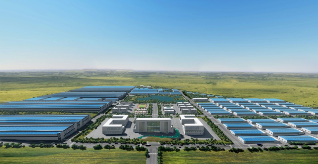 廠區規劃鳥瞰圖