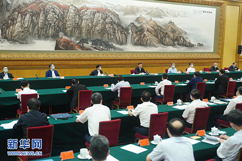 中共中央總書記、國家主席、中央軍委主席習近平在京主持召開企業家座談會并發表重要講話