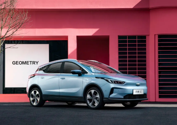 幾何品牌旗下首款純電SUV 幾何C  圖片來源：吉利汽車